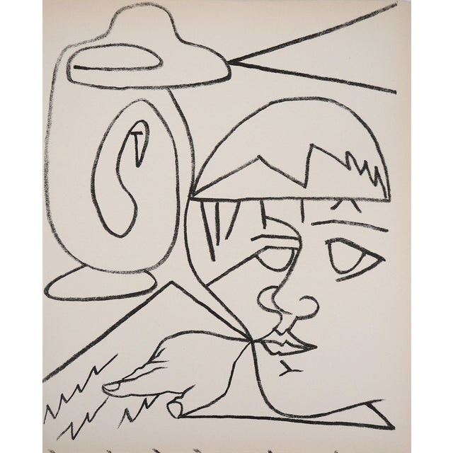 Françoise Gilot, La lecture, Lithograph For Sale