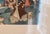 19th Century Custom Framed Utagawa Kunisada Wood Block Print For Sale - Image 11 of 11