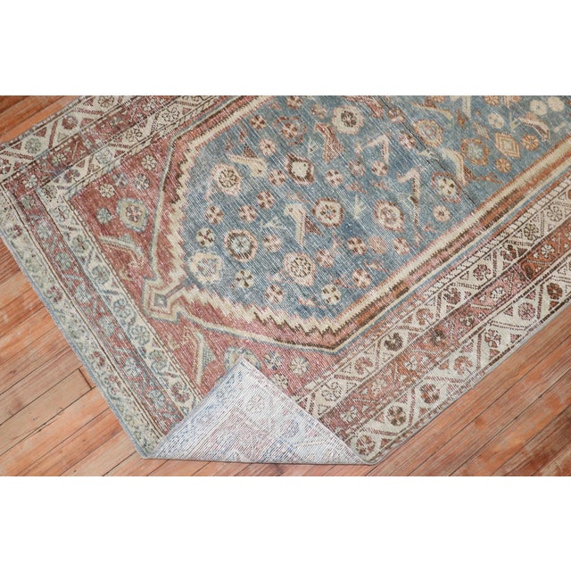 An early 20th Century Rustic Tone Persian Malayer Rug