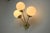 Space Age Sputnik Brass Wall Lamp, 1970s For Sale - Image 6 of 8