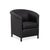 Modern Black Aura Leather Armchairs by Paolo Piva for Wittmann, Set of 2 For Sale - Image 3 of 14