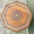 Vintage Inlaid Wood Octagonal Side Table For Sale In West Palm - Image 6 of 12