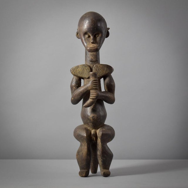 Early 20th Century Male Fang Byeri Standing Reliquary Figure Gabon For Sale In Denver - Image 6 of 11