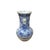 Oriental Pale Blue & White Porcelain Bulbous Shape Flower Vase For Sale - Image 4 of 17
