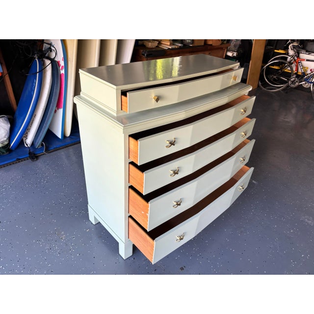 Oomph Oomph Manhattan Chest With Dividend - Oceanfront & Brass For Sale - Image 4 of 12