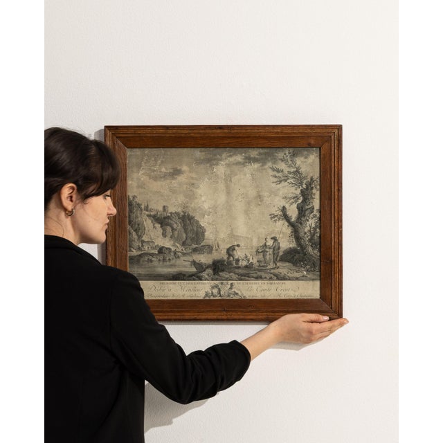 19th Century France Sienna Wood Print For Sale - Image 12 of 15