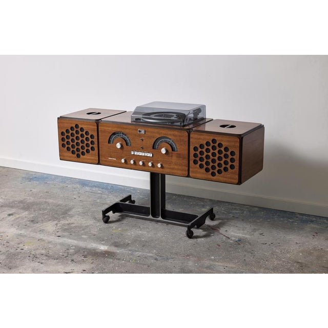 Metal RR 126 Stereo by Achille & Pier Giacomo Castiglioni for Brionvega, 1965 For Sale - Image 7 of 7