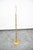 1960s Vintage Mid Century Modern Floor Lamp Lighting Brass Gold Ribbed Maximalist For Sale - Image 5 of 12