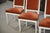 Orange Louis XVI Chairs, 1970s, Set of 4 For Sale - Image 8 of 14