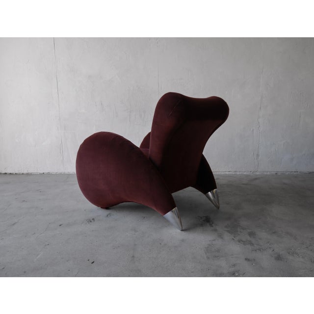 If you've been looking for an incredible, sculptural lounge chair that will be the center of attention, look no further....