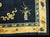 Sensational Navy Blue and Tan Color With Chinoiserie Pattern Antique Chinese Peking Rug For Sale In New York - Image 6 of 7