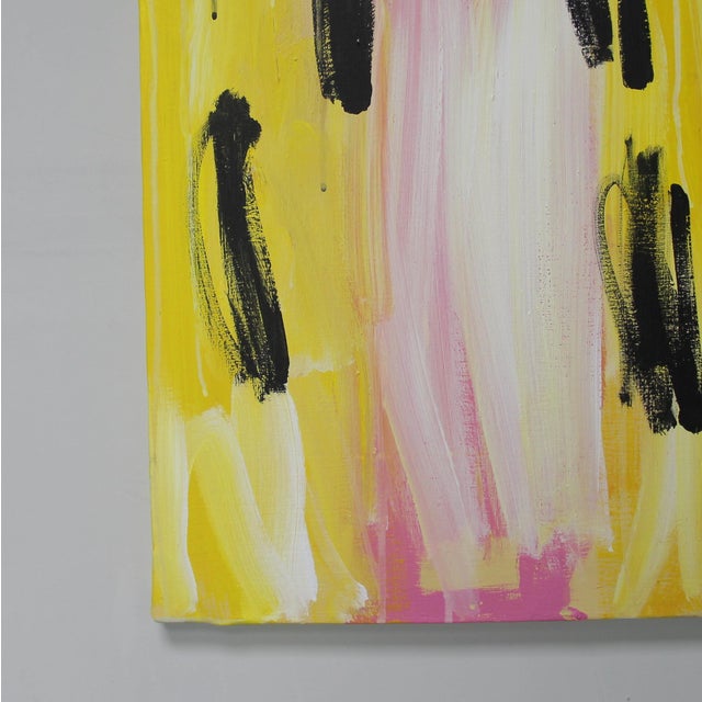Contemporary Lola Galanes, Composition, 2000s, Acrylic on Canvas For Sale - Image 3 of 5