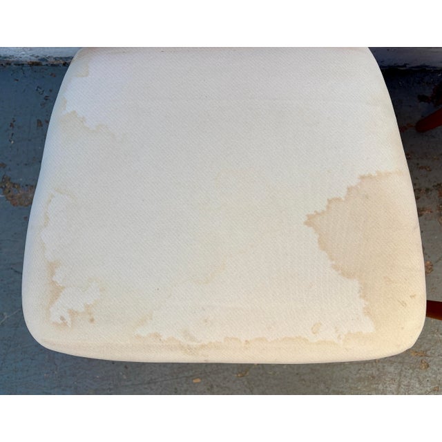 Mid 20th Century Pair of Danish Modern Solid Teak Tall Back Dining Chairs For Sale - Image 13 of 13