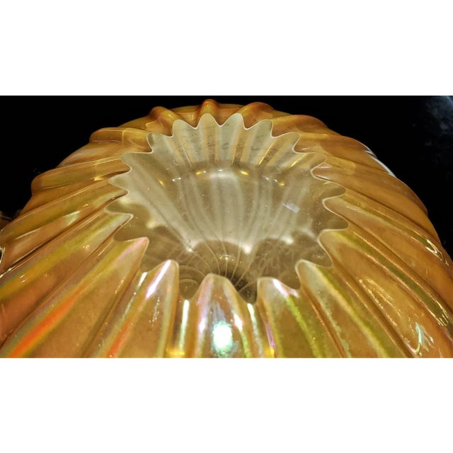 Glass Steven Correia Bulbous Art Glass Perfume Bottle For Sale - Image 7 of 12
