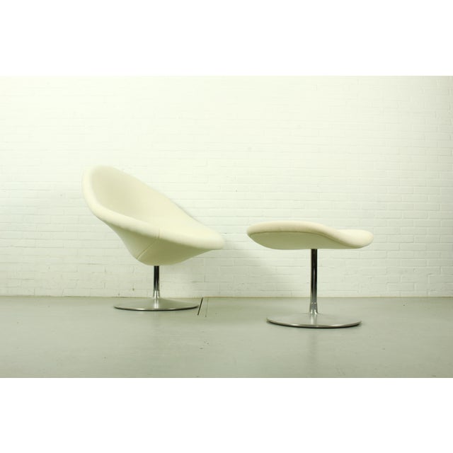 Set of Vintage Globe Chair and Ottoman by Pierre Paulin for Artifort, 1960s For Sale - Image 16 of 16