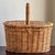 Large French-Style Wicker Picnic Basket For Sale - Image 10 of 15