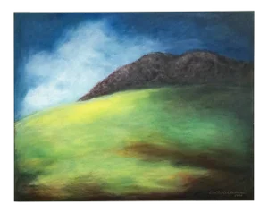 "Hillside" California Landscape Painting by June Parrish Cookson