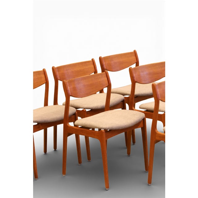 Vintage Teak Chairs by Jørgensen for Farsø Stolefabrik, 1960s, Set of 6 For Sale - Image 14 of 18