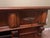 Rustic European Antique Neoclassical Style Solid Wood Double-Pedestal Executive Desk For Sale - Image 3 of 17