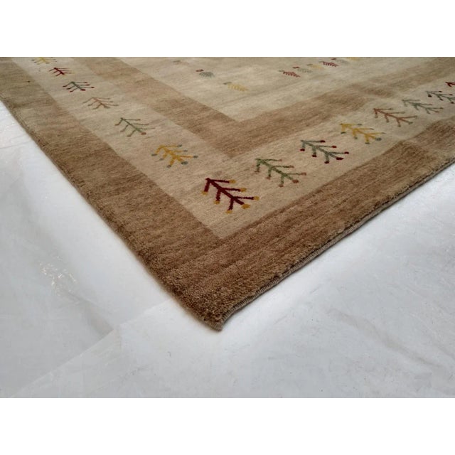 Square Gabeh Rug 6'8" X 6'9" For Sale In New York - Image 6 of 7