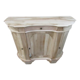 Antique Bleached Out and Weathered Italian Credenza For Sale