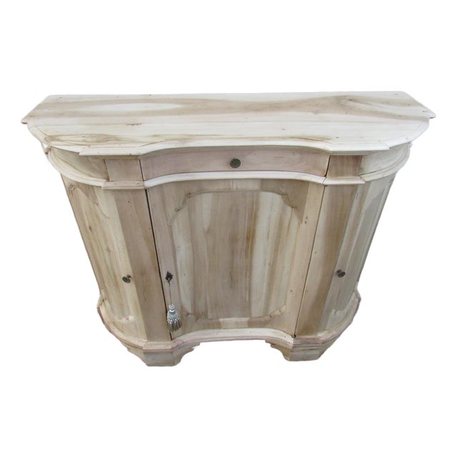 Antique Bleached Out and Weathered Italian Credenza For Sale