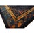 Navy Blue 1920s Antique Chinese Art Deco Wool Floral Manchester Blue Hand Knotted Rug For Sale - Image 8 of 9