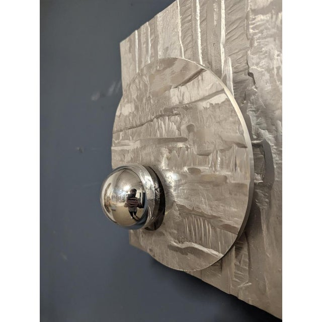 Aluminum Wall Lamp from Lumalux For Sale - Image 3 of 5