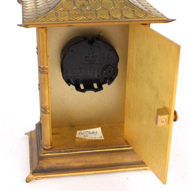 Brass Tiffany & Co. Carriage Pagoda Form Carriage Clock For Sale In Houston - Image 6 of 6