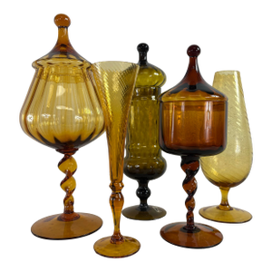 Empoli Rossi Handblown Glass Collection