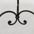 Italian Black Metal Console with Mirror and Drawer, Late 1800s For Sale - Image 17 of 18