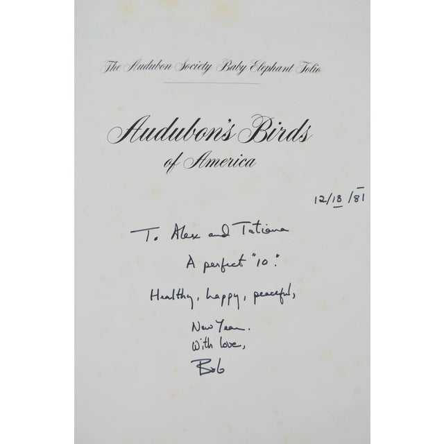 1981 Signed Audubon's Birds of America: The Audubon Society Baby Elephant For Sale - Image 17 of 18