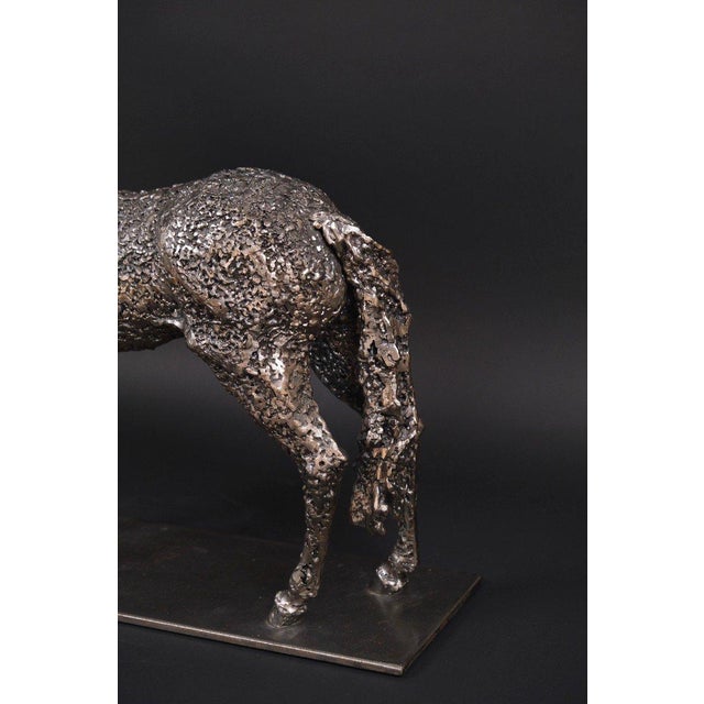 Hugo Verheyen, Sculpture Standing Horse, 1980, Metal For Sale - Image 6 of 11