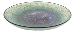 “Meteor” Glass Charger by Bertil Vallien for Kosta Boda