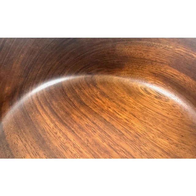 Mid-Century Swedish Teak Bowl, 1960s For Sale - Image 18 of 18
