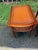 Early 20th Century Pair of Federal Style Leather Top Flame Mahogany Side Tables For Sale - Image 9 of 14