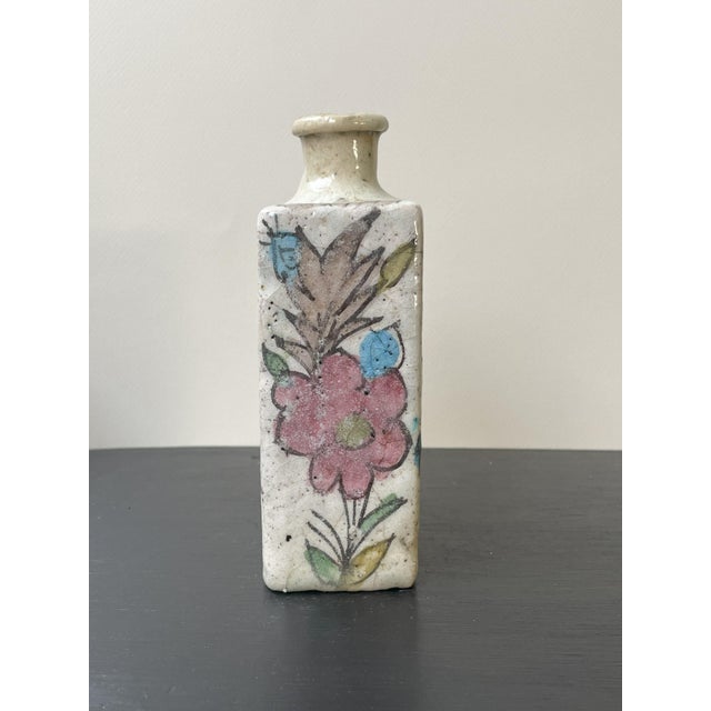 Small White Qajar Vases, Set of 2 For Sale - Image 5 of 10