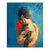 "Strength", Oil on Canvas Painting by Seromo Okoro For Sale
