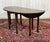 English Drop-Leaf Mahogany Gateleg Table, 1950s For Sale - Image 3 of 14