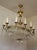 Large Empire Style Oval Crystal 16-Light Hot Air Balloon Chandelier, 1940s For Sale - Image 11 of 18