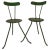 Set of Hungarian Handmade Metal Chairs, 1950s For Sale - Image 16 of 16