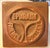 Ceramic Ephraim Faience Art Pottery Logo Block Tile Signed John Raymond Pumpkin Glaze For Sale - Image 7 of 7