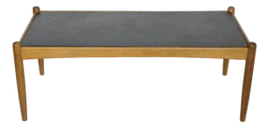 Amiral Coffee Table in Oak with Slate by Eric Merthen, 1960s