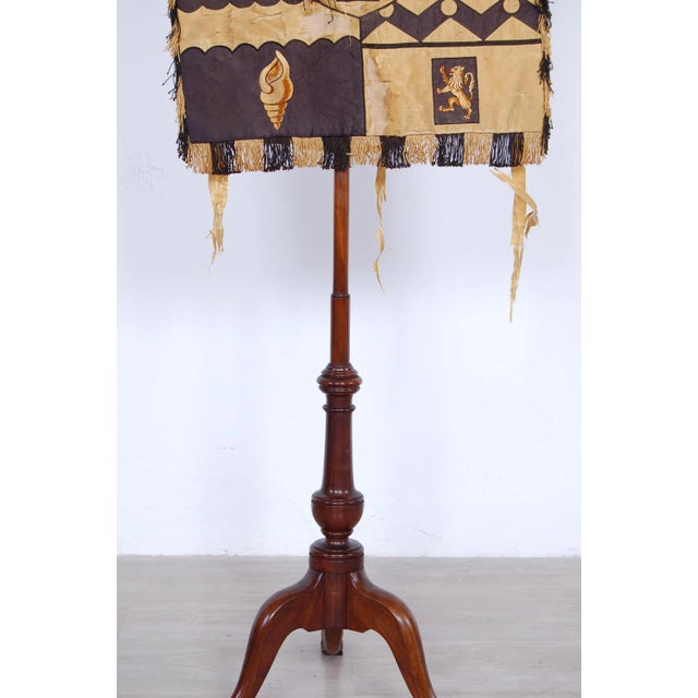 Wooden Banner Stands, Set of 2 For Sale - Image 4 of 12