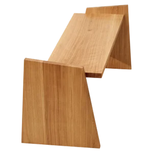 Crooked Bench by Nazara Lazaro