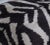 Textile Contemporary Velvet Black and White Tiger Print Throw Pillow With Down Insert For Sale - Image 7 of 8