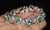 Late 20th Century Gia Natural 15cts Brazilian Emerald Diamond 18k White Gold Bracelet For Sale - Image 9 of 13