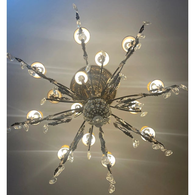 2010s Fine Art Lamps a Midsummer Night's Dream 57" Crystal Chandelier For Sale - Image 5 of 8