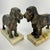 Onyx Pair of Mid Century Modern Dog Book Ends on Onyx Bases For Sale - Image 8 of 12