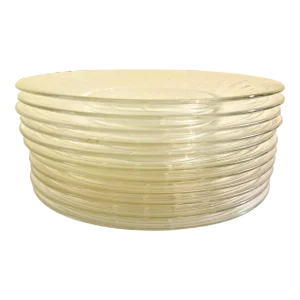 Vintage Glass Salad Plates-Set of 12